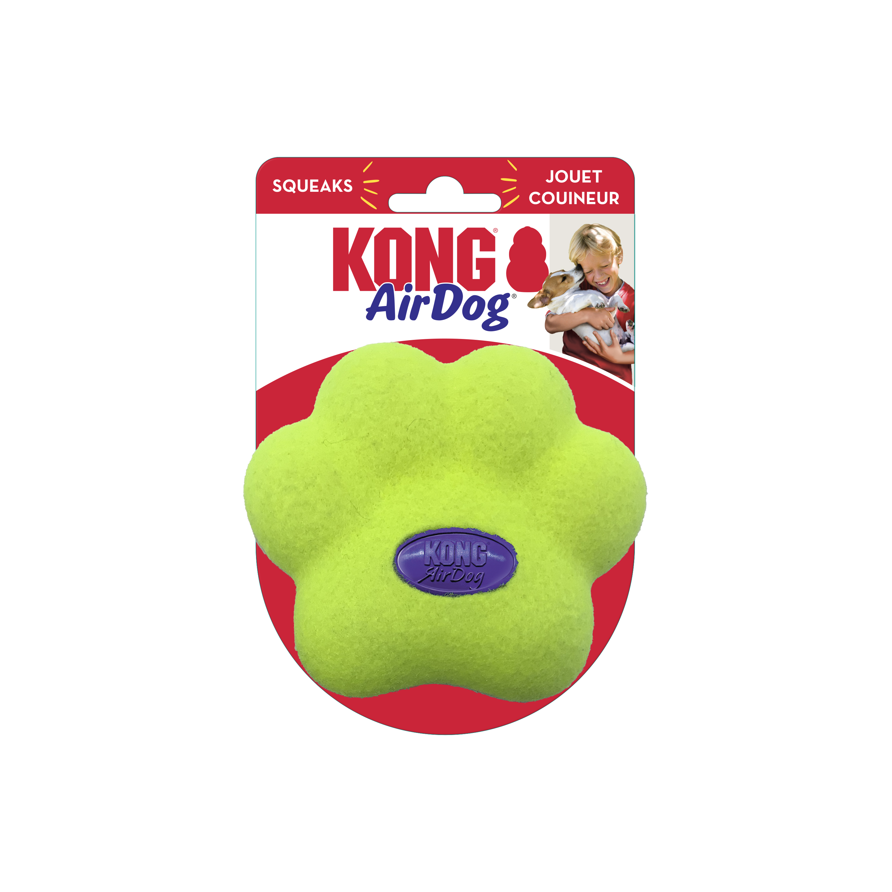 KONG AirDog Squeaker Paw Dog Toy