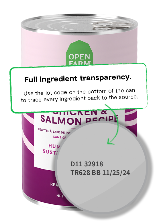 Open Farm Chicken & Salmon Pâté for Dogs