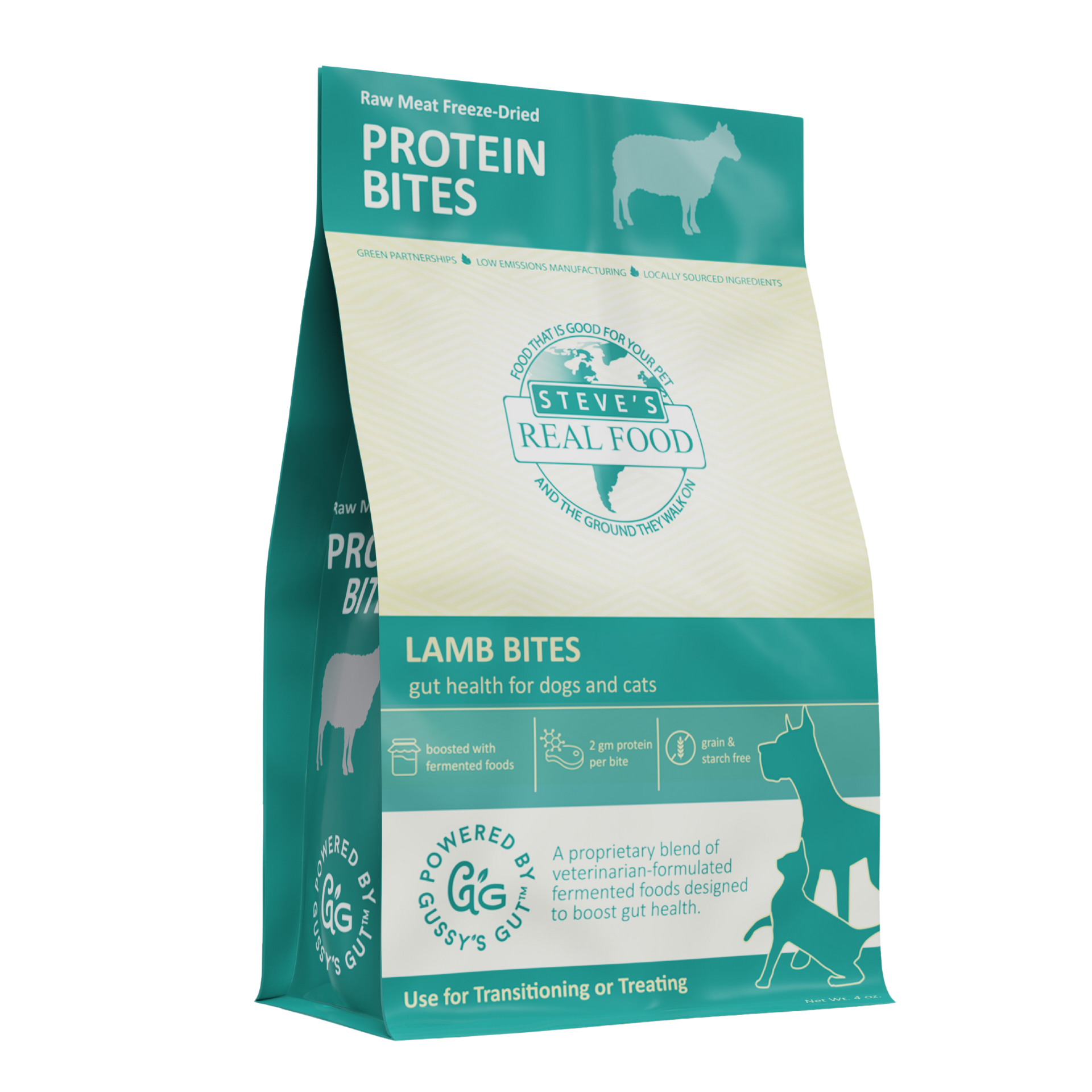 Steve's Lamb Protein Bites – Freeze-Dried Gut Health Treats for Dogs and Cats