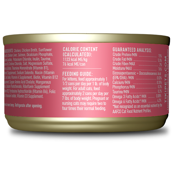 Tiki Cat® Baby Whole Foods with Chicken & Salmon Recipe