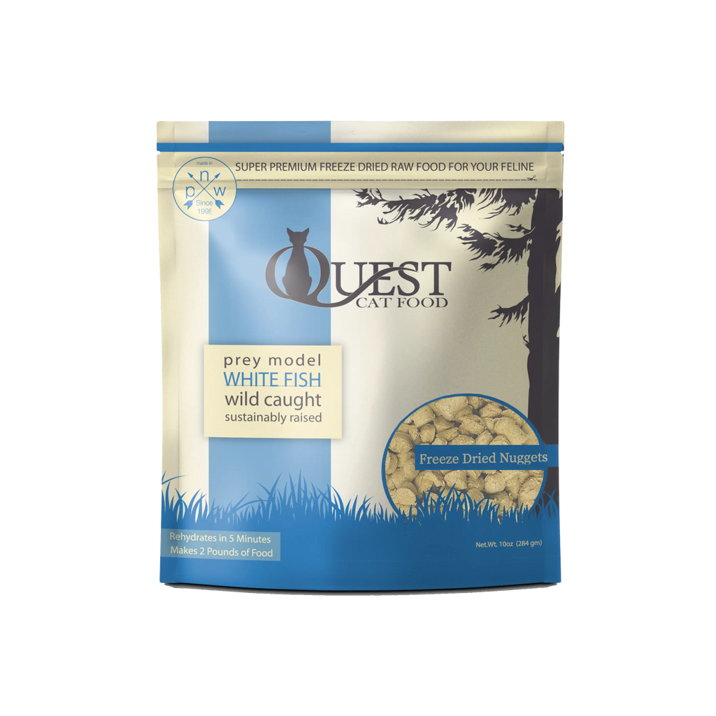 Steve's Real Food Freeze-Dried Raw Cat Food White Fish Recipe