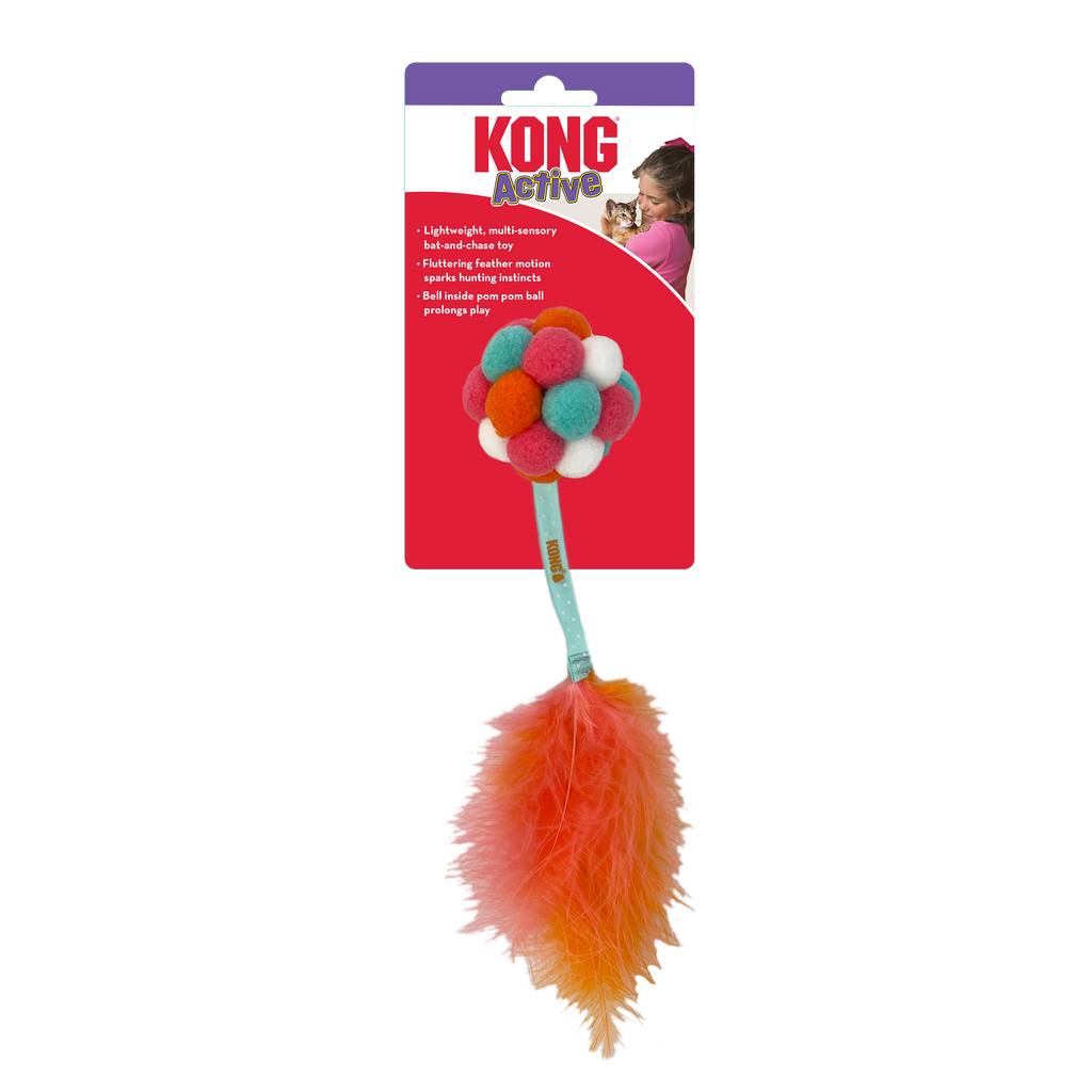 KONG Cat Active Bubble Ball Assorted Cat Toy