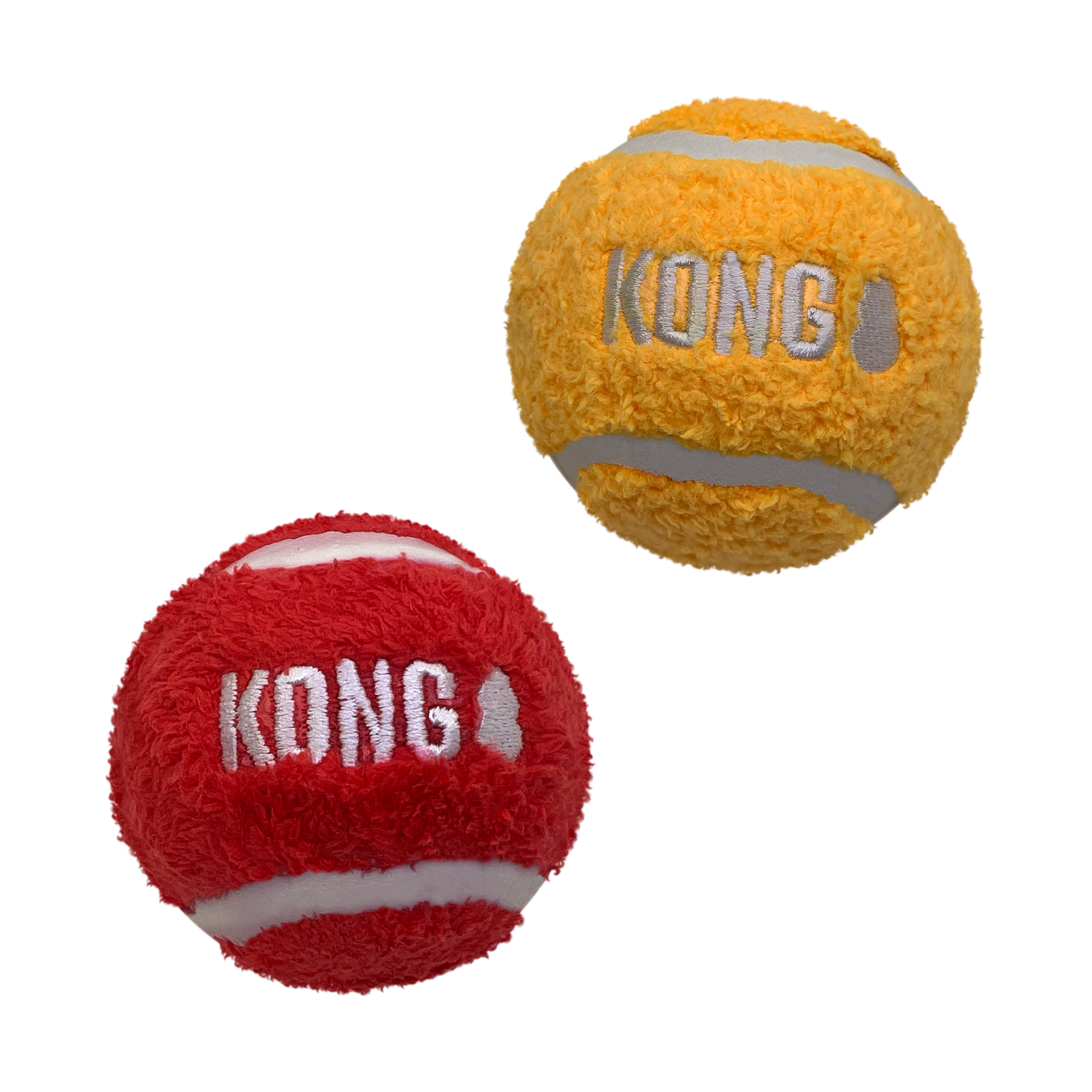 KONG Sport Softies Ball 2-Pk Assorted Dog Toy