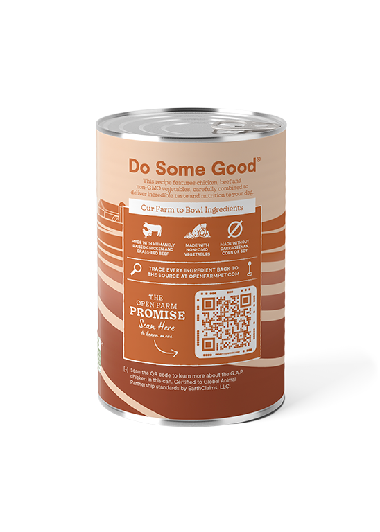 Open Farm Chicken & Grass-Fed Beef Pâté for Dogs