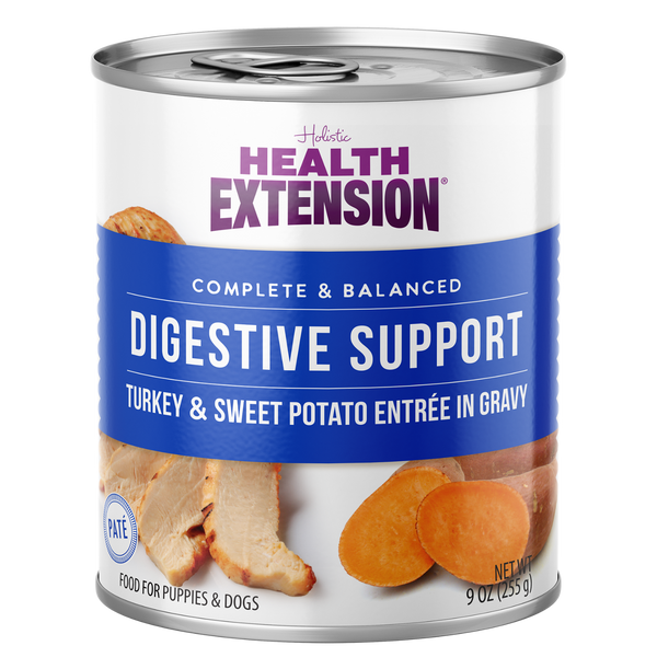 Health Extension Digestive Support, Turkey & Sweet Potato Entree in Gravy Dog Food