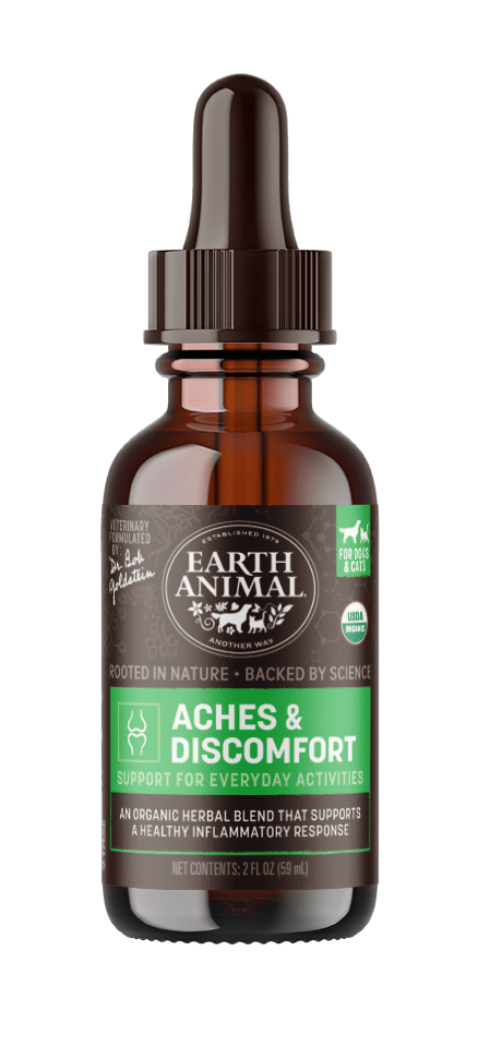Earth Animal Apothecary Aches & Discomfort Organic Herbal Liquid Joint Supplement