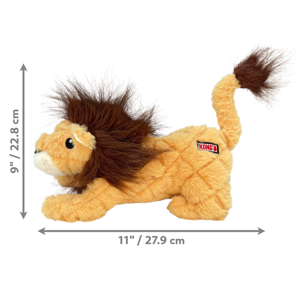 KONG Scampers Lion Dog Toy