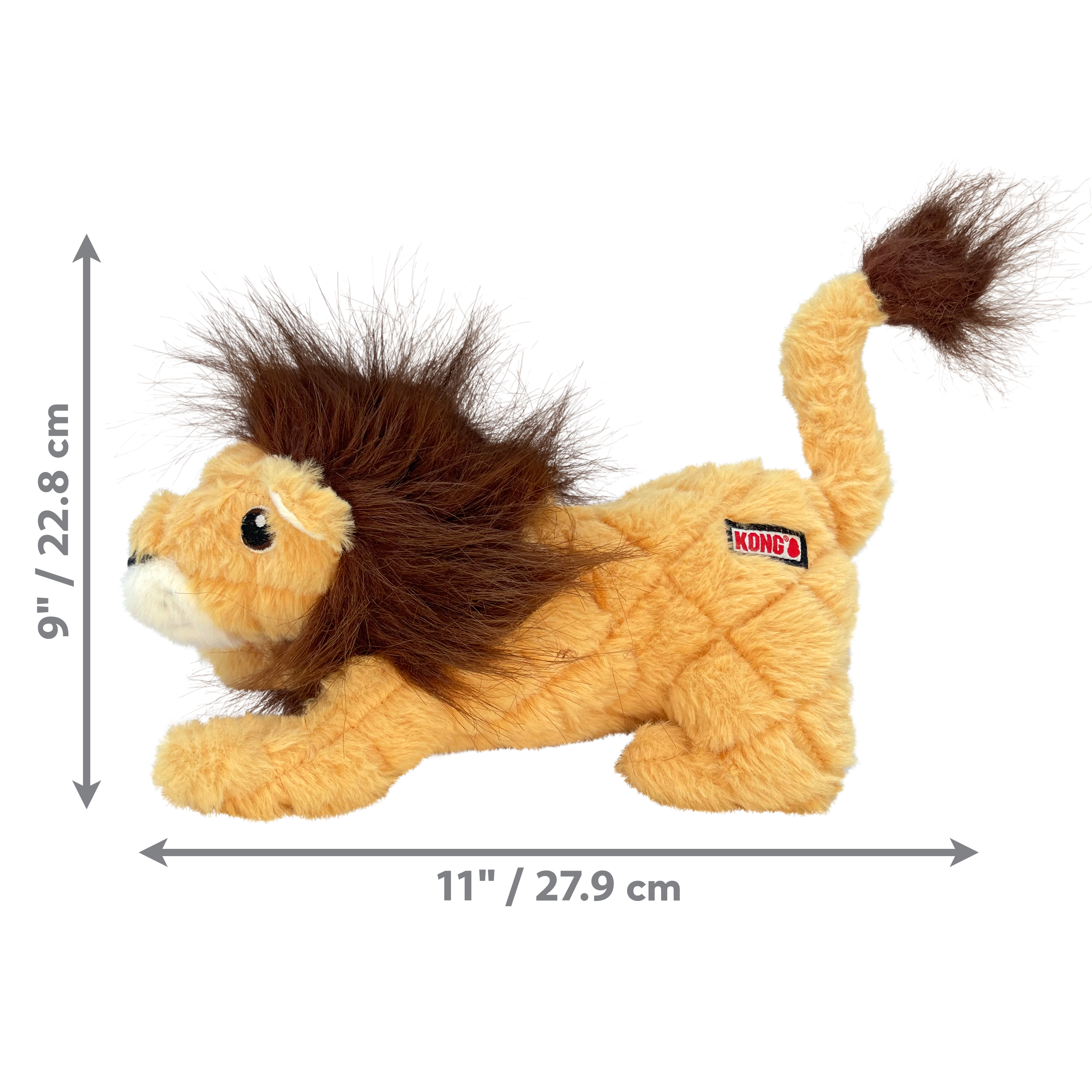 KONG Scampers Lion Dog Toy