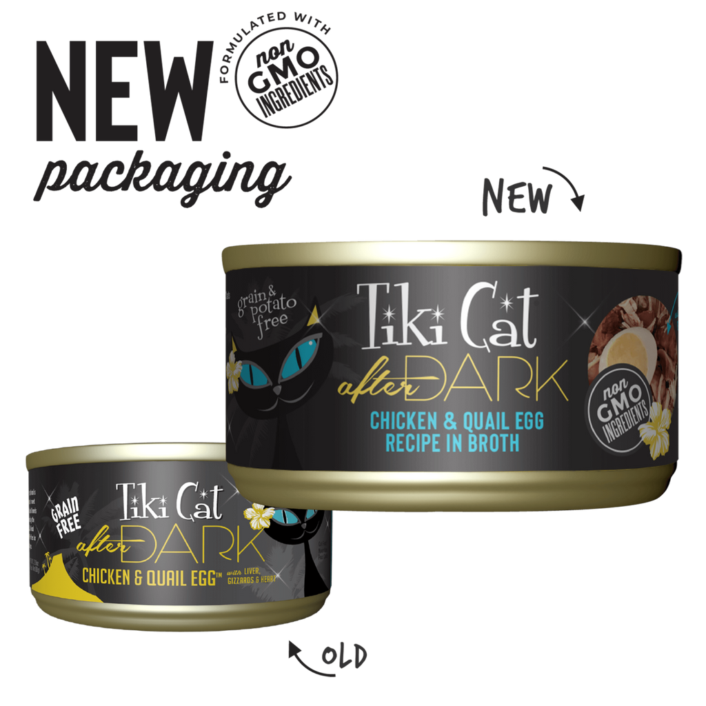 Tiki Cat® After Dark™ Whole Foods Chicken & Quail Egg Recipe in Broth Cat Food
