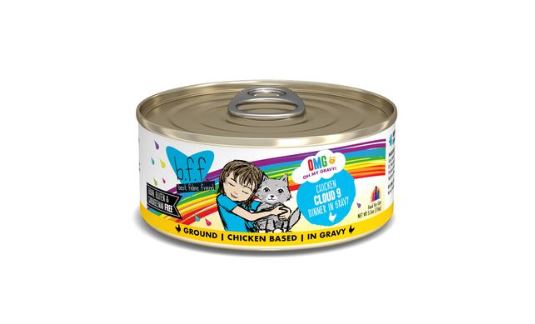Weruva BFF OMG Chicken Cloud 9 Dinner in Gravy Cat Food