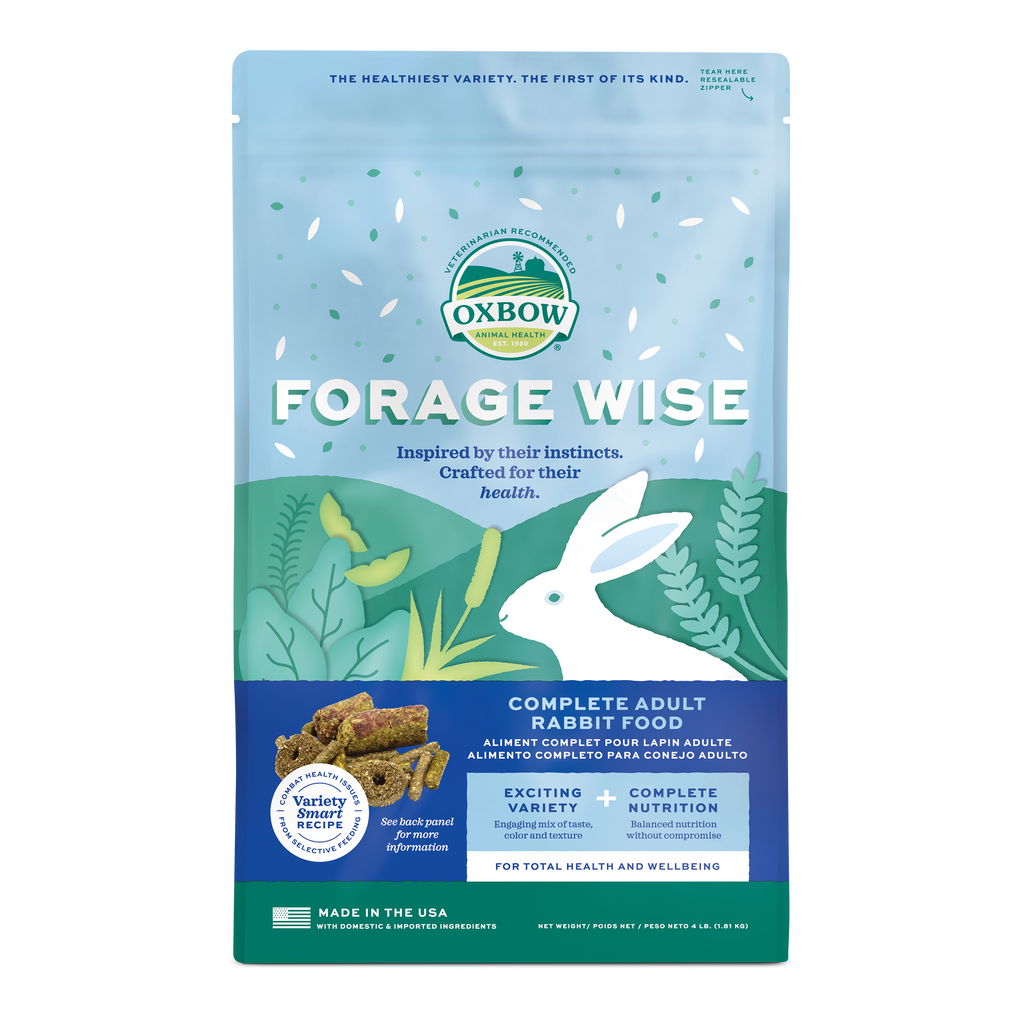 Oxbow Animal Health Forage Wise Adult Rabbit Food