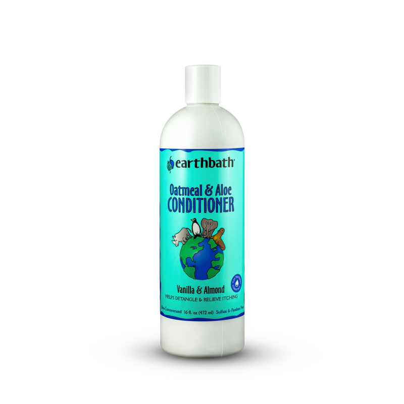 Earthbath Vanilla & Almond Oatmeal & Aloe Conditioner for Dogs and Cats