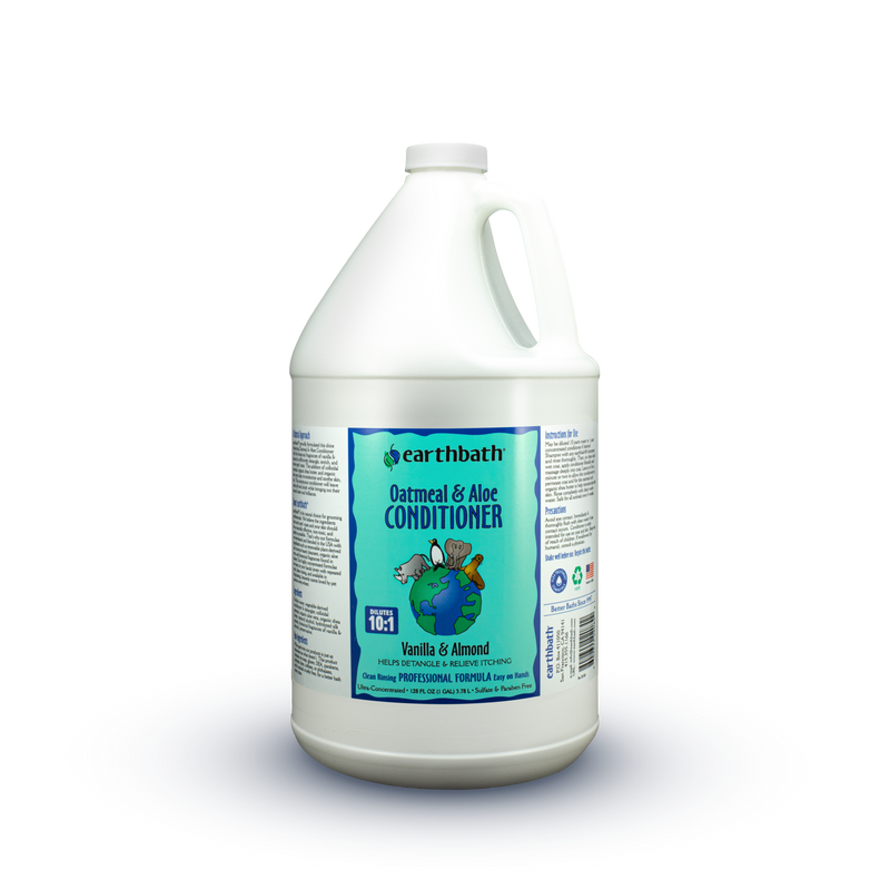 Earthbath Vanilla & Almond Oatmeal & Aloe Conditioner for Dogs and Cats