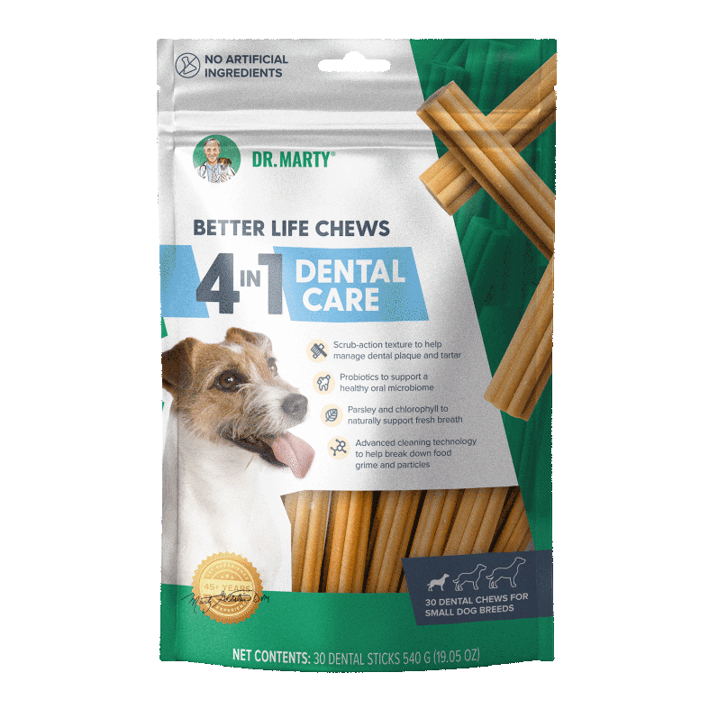 Dr. Marty 4-in-1 Dental Care Chew Sticks