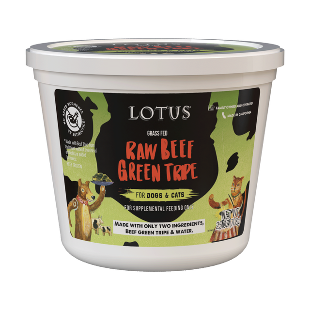 Lotus Dog Topper Beef Tripe Recipe