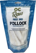 OC Raw Dog OC Raw Freeze Dried Pollock for Dogs and Cats