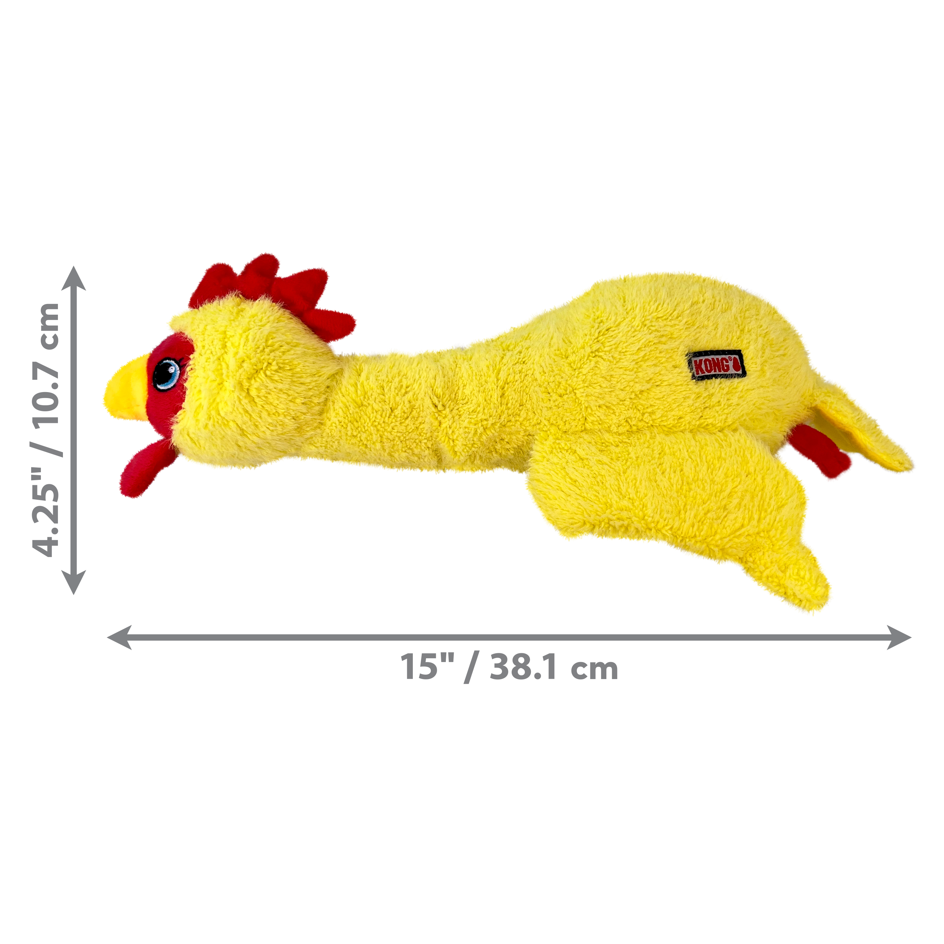 KONG Scruffs Chicken Dog Toy