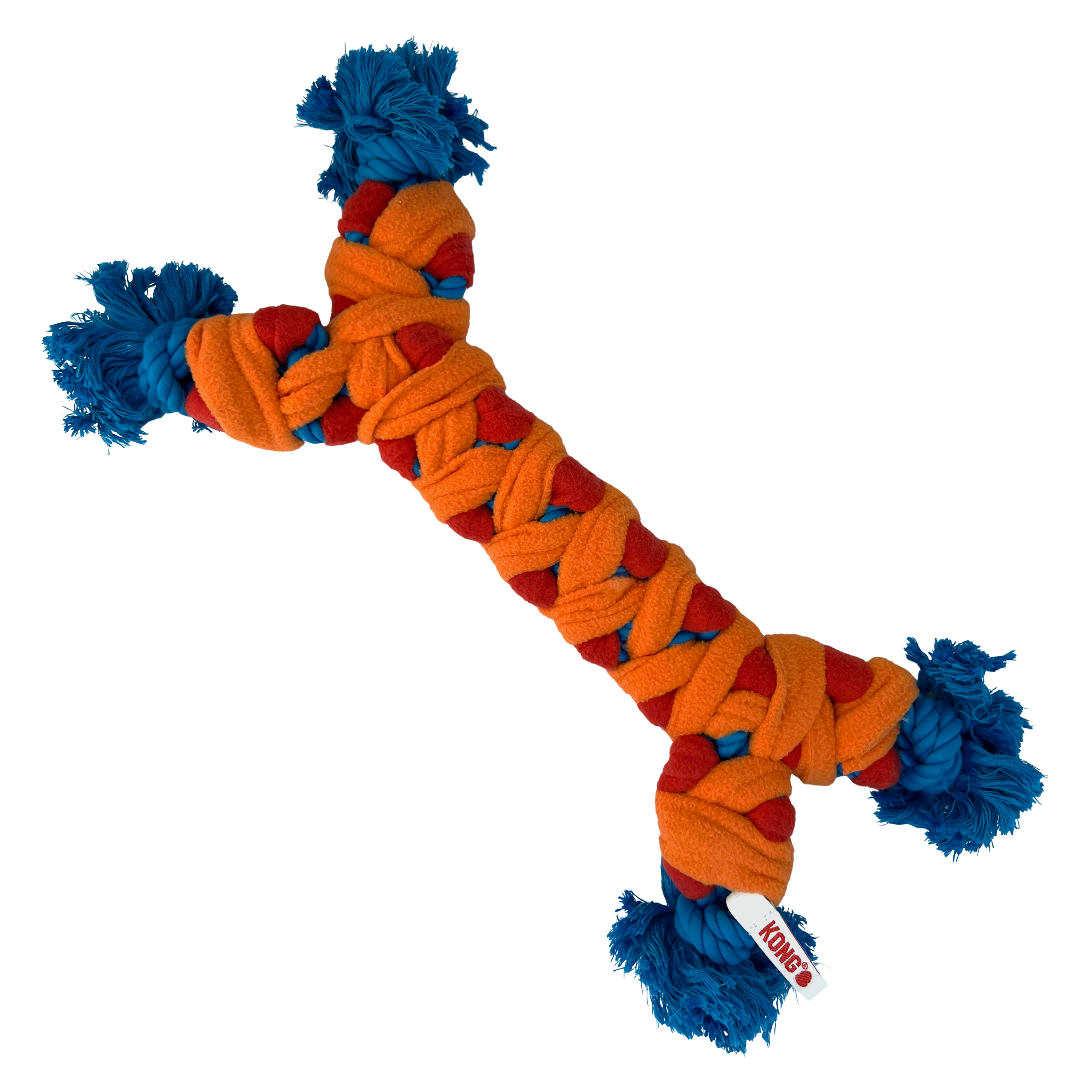 KONG Rope Rally Bone Dog Toy