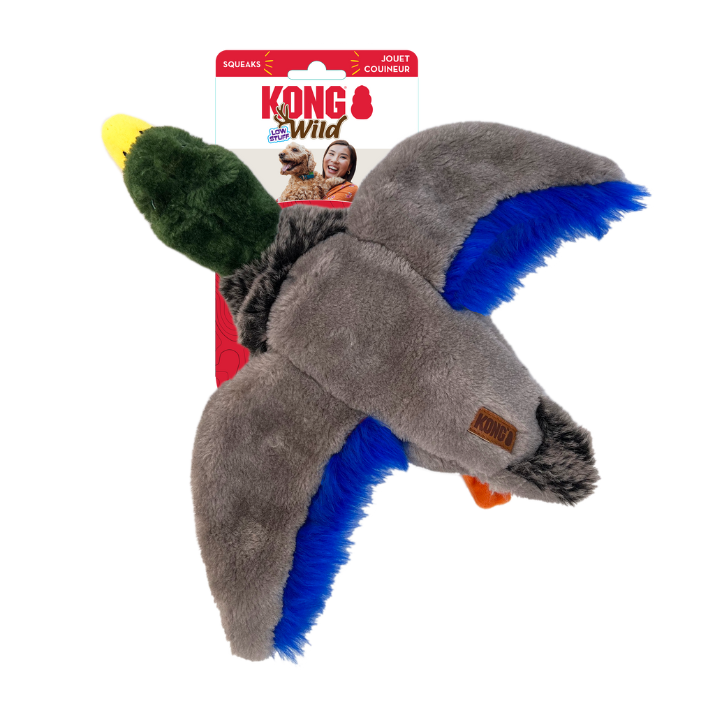 KONG Wild Low Stuff Mallard Dog Toy