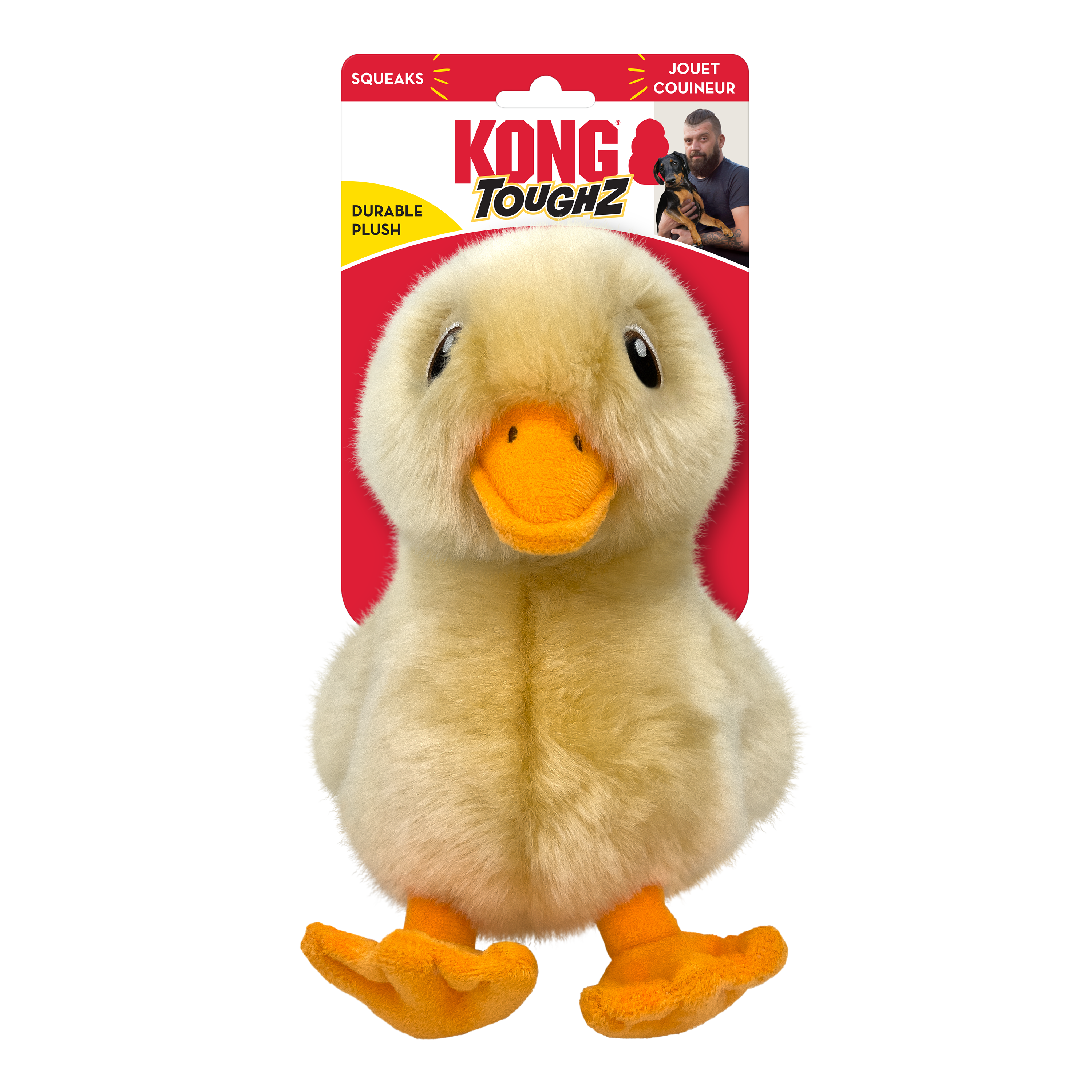 KONG Toughz Duck Dog Toy