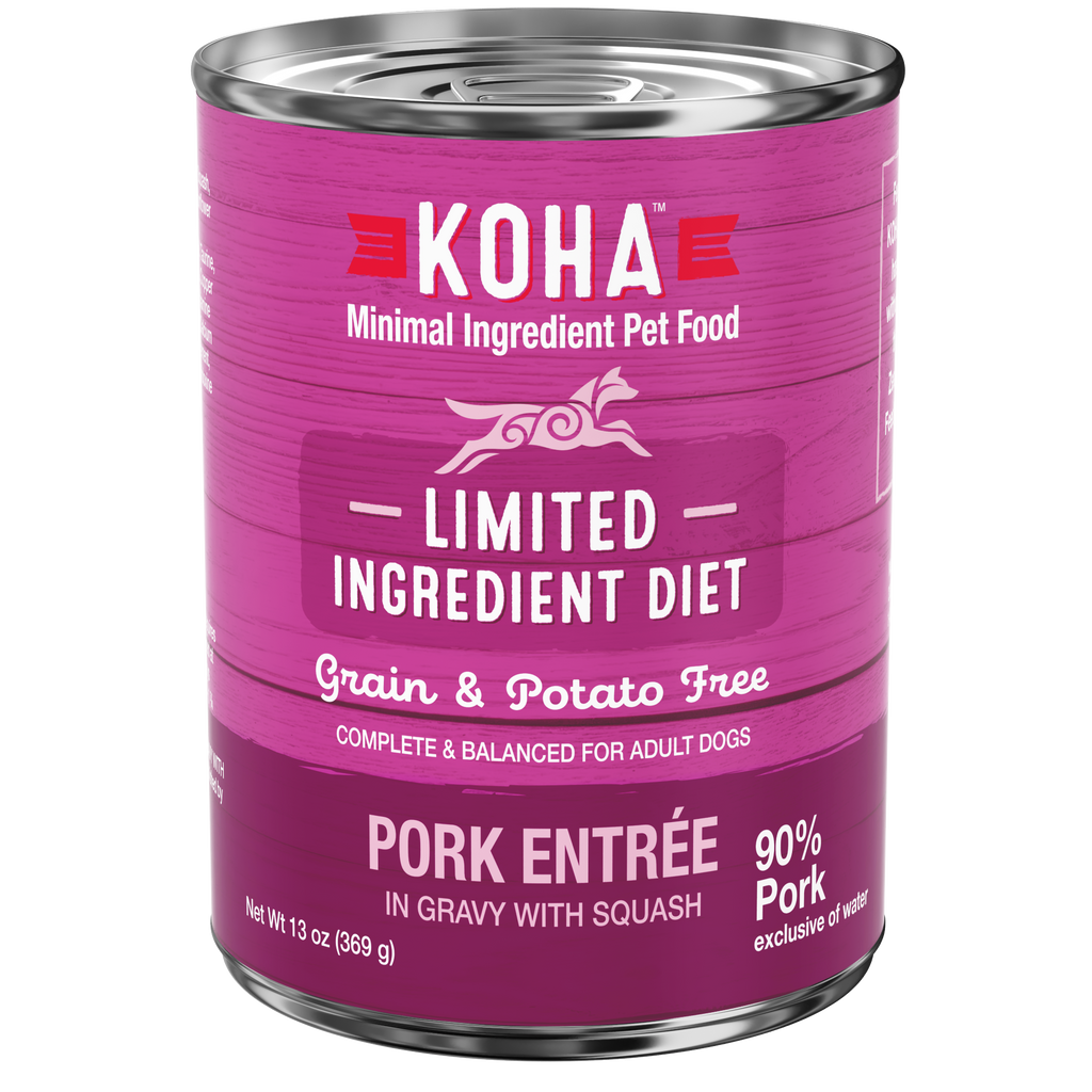 KOHA Dog GF LID 90% Pork 13oz