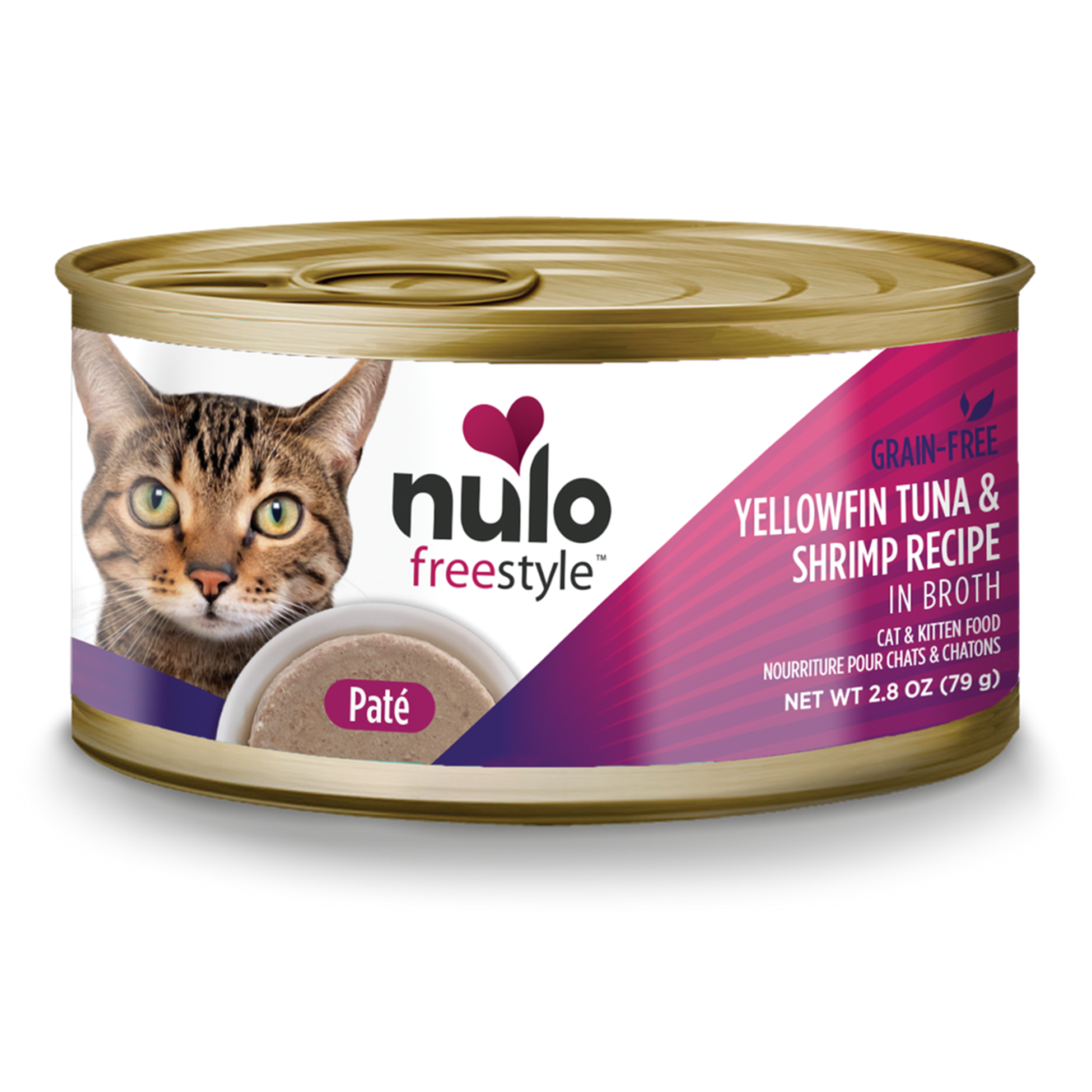Nulo Cat Pate Tuna Shrimp 2.8oz