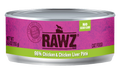 Rawz Cat Cans 96% Chicken & Liver