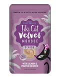 Tiki Cat Velvet Mousse PCH Senior Salmon 2.8oz