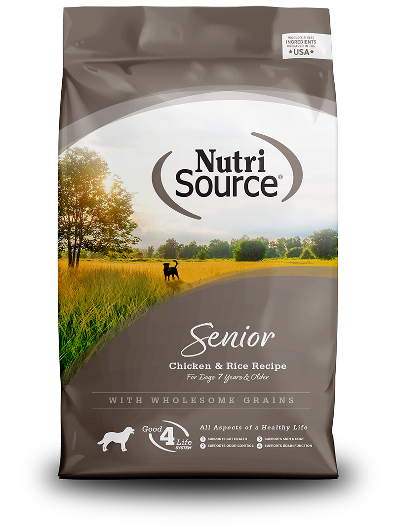 NutriSource® Senior Chicken & Rice Recipe Dog Food