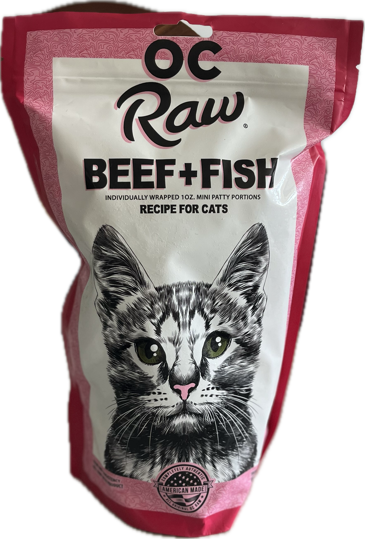 OC Raw’s Feline Beef + Fish Recipe for Cats