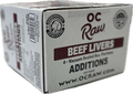 OC Raw Dog Beef Livers Additions