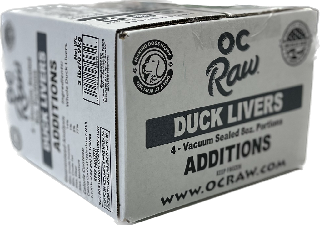 OC Raw Dog Duck Liver Additions
