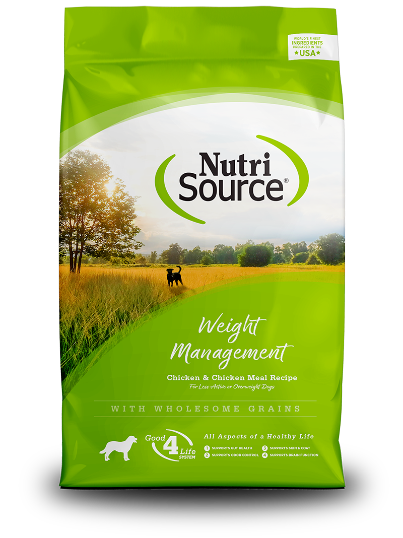 NutriSource® Weight Management Chicken and Rice Recipe Dog Food