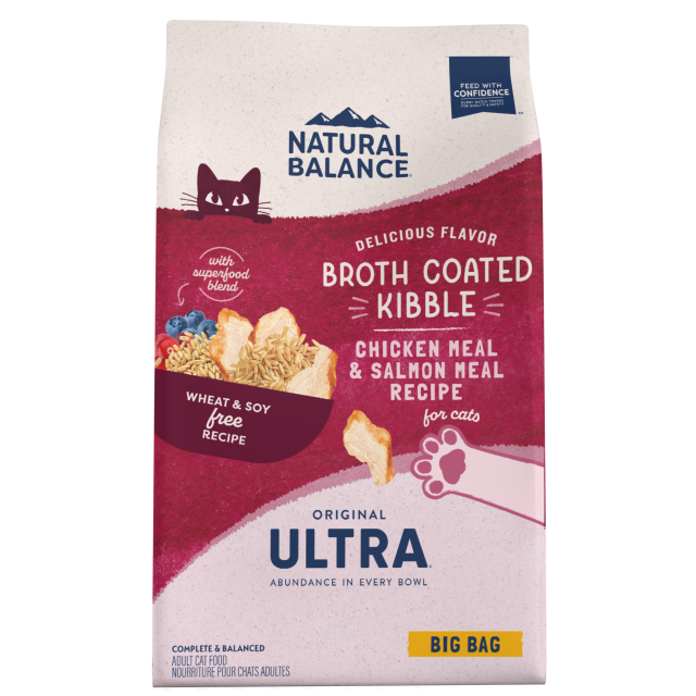 Natural Balance Original Ultra Chicken Meal & Salmon Meal Recipe Cat Food