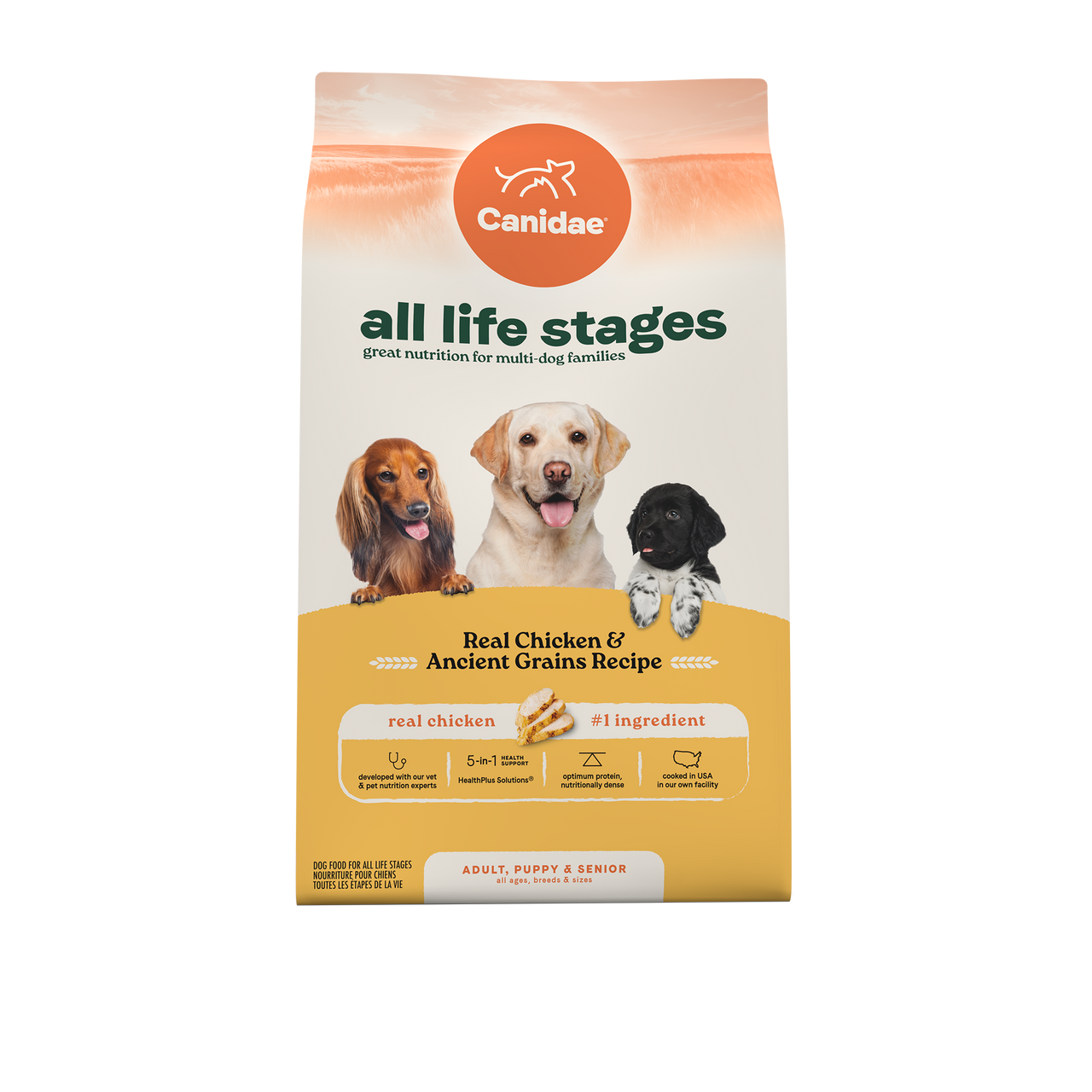 Canidae All Life Stages Dry Dog Food Real Chicken & Ancient Grains Recipe
