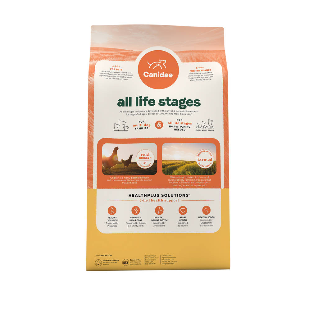 Canidae All Life Stages Dry Dog Food Real Chicken & Ancient Grains Recipe