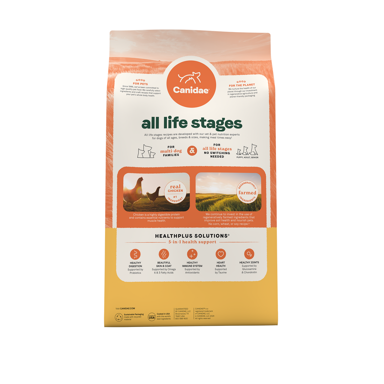 Canidae All Life Stages Dry Dog Food Real Chicken & Ancient Grains Recipe