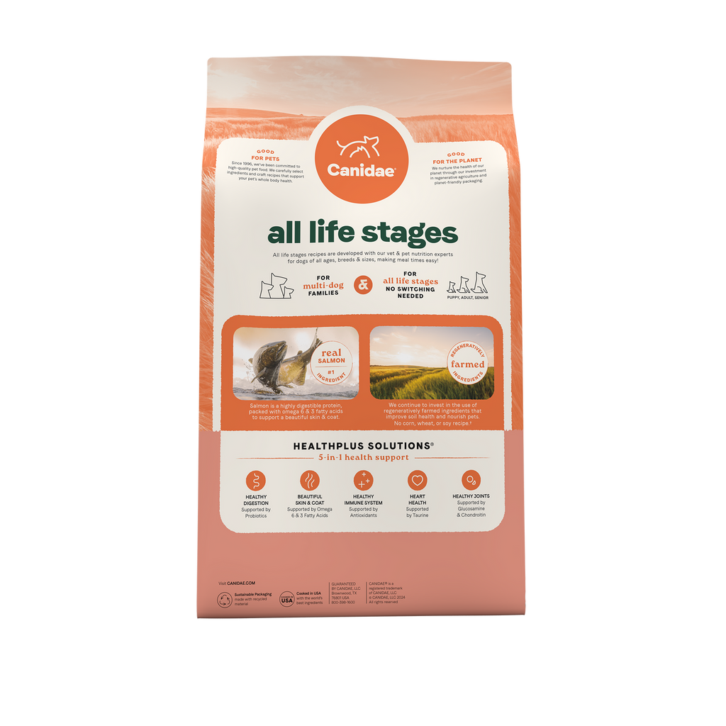 Canidae All Life Stages Dry Dog Food Real Salmon & Ancient Grains Recipe