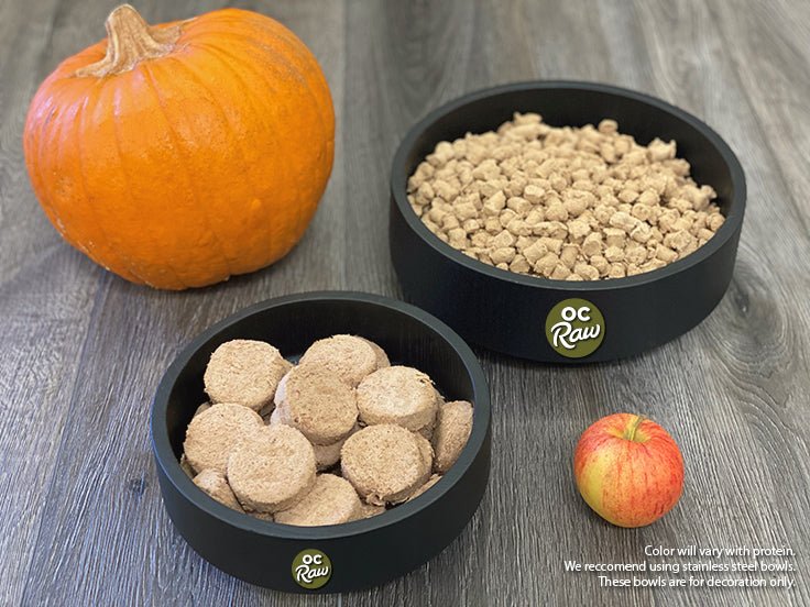 OC Raw Dog Freeze Dried Chicken, Fish & Produce Meaty Rox