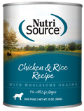 NutriSource® Adult Chicken & Rice Formula Healthy Wet Dog Food