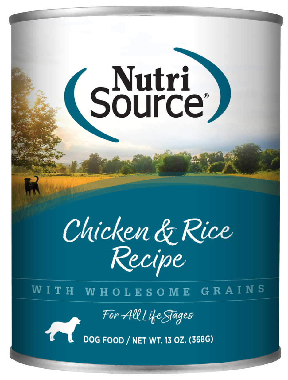 NutriSource® Adult Chicken & Rice Formula Healthy Wet Dog Food