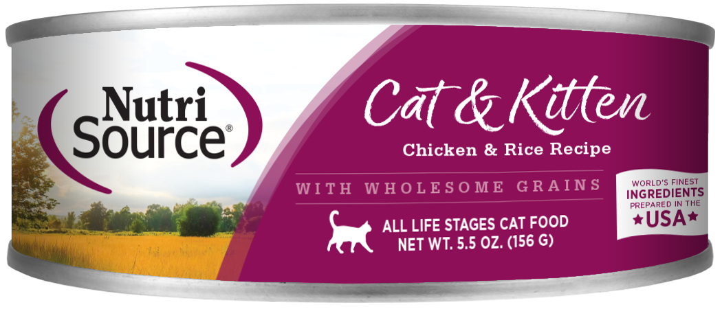 NutriSource® Chicken & Rice Formula Healthy Wet Cat Food