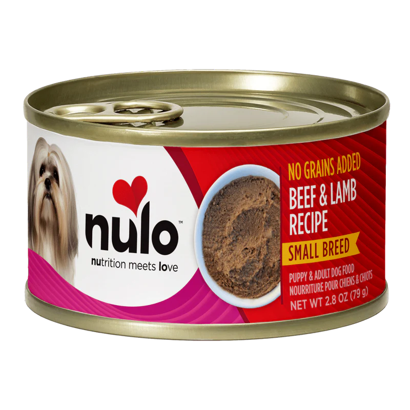 Nulo Small Breed Pate For Puppy & Adult Beef & Lamb Recipe for Dogs
