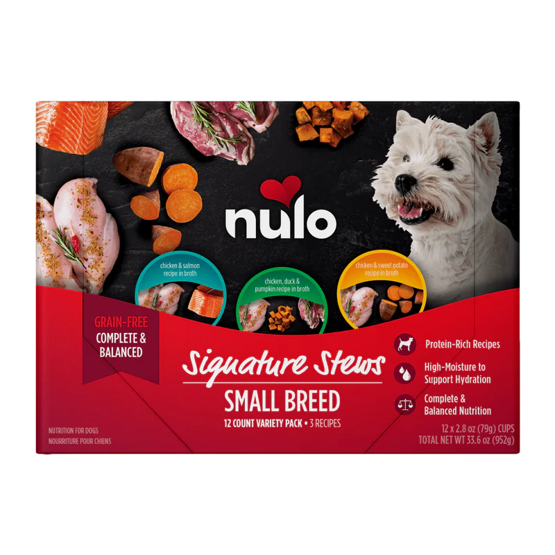 Nulo Signature Stew For Small Breed Dogs Variety Pack