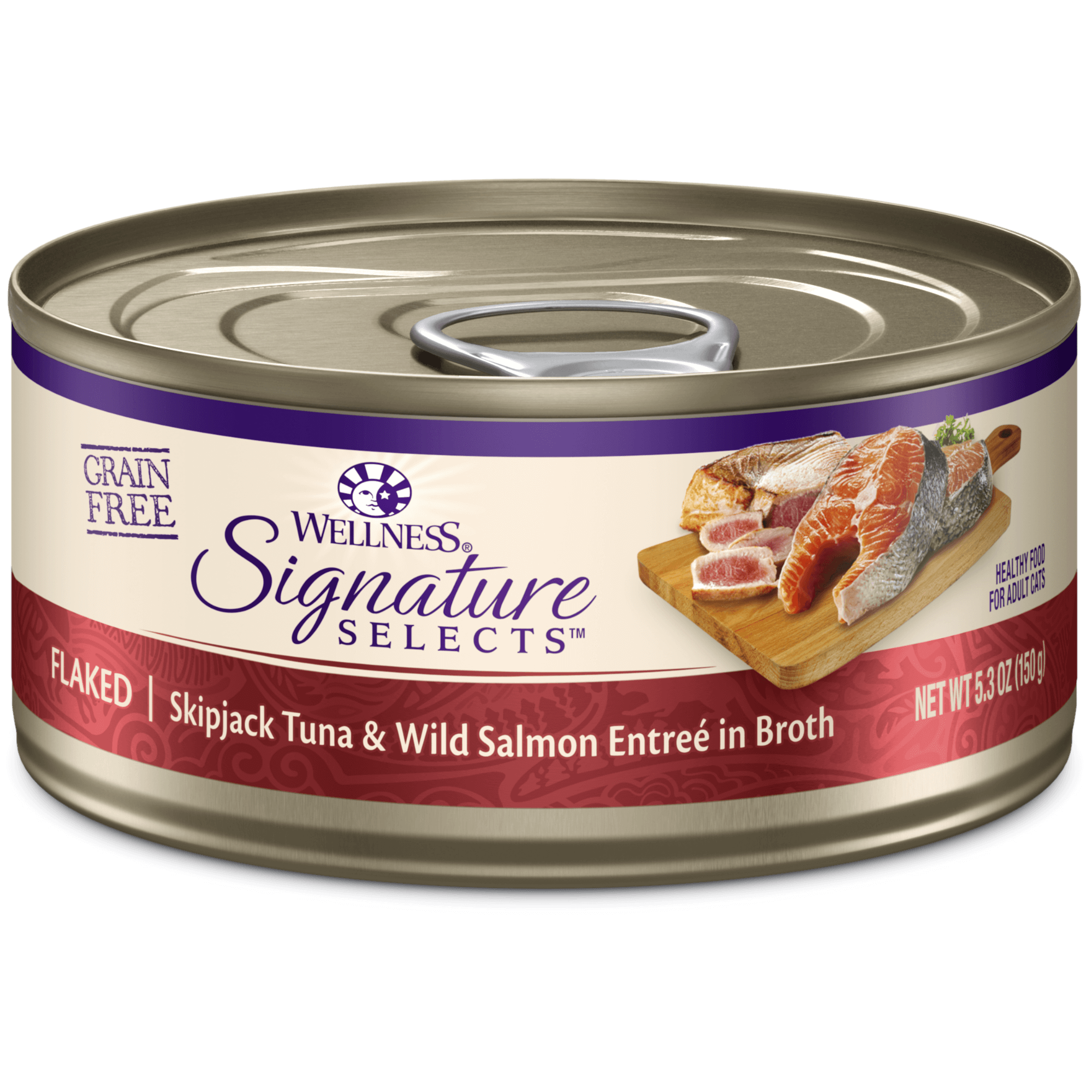 Wellness CORE® Signature Selects® Flaked Skipjack Tuna & Wild Salmon Wet Cat Food