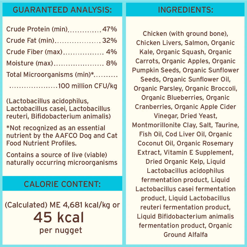Primal Pet Foods Freeze-Dried Raw Nuggets Cat Food Beef & Salmon Recipe