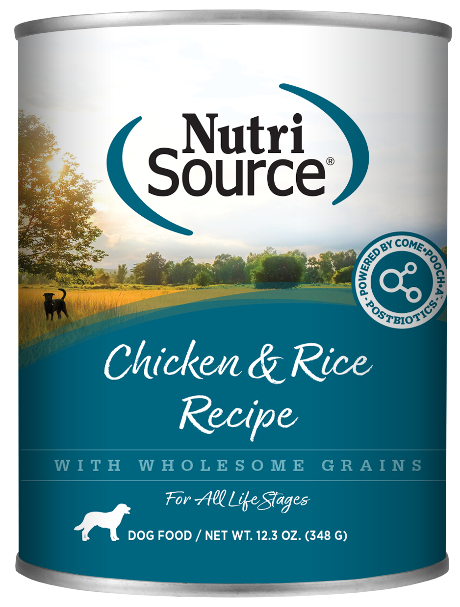 NutriSource® Adult Chicken & Rice Formula Healthy Wet Dog Food