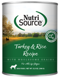 NutriSource® Turkey & Rice Recipe Healthy Wet Dog Food