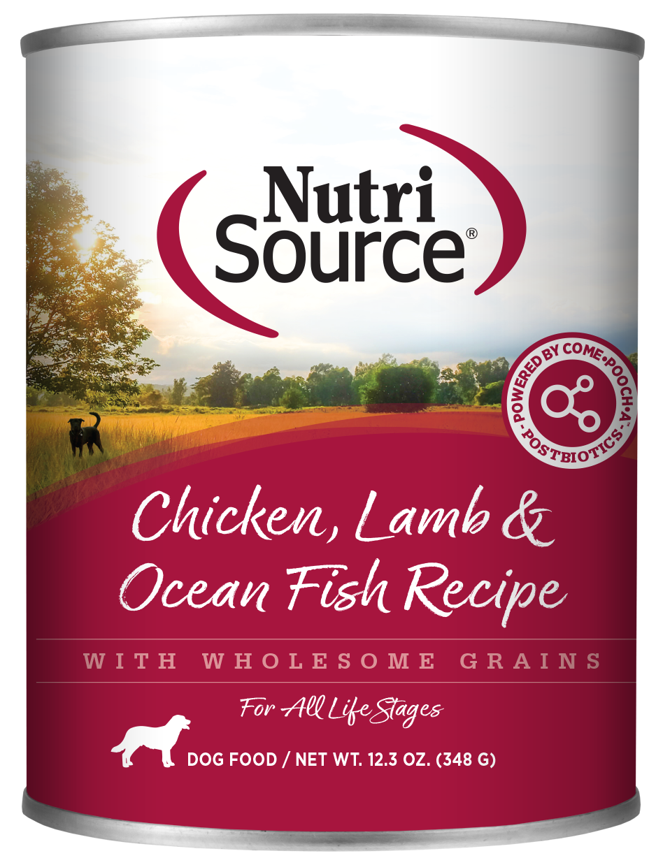 NutriSource® Chicken, Lamb & Ocean Fish Formula Healthy Wet Dog Food