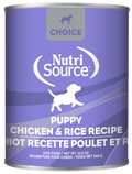 NutriSource® Puppy Chicken & Rice Entrée Healthy Affordable Wet Dog Food